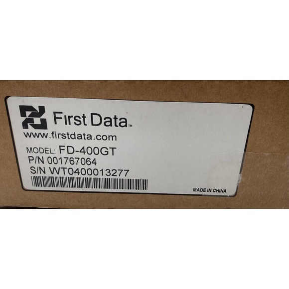 First Data Credit Card Reader FD 400GT GPRS EMV Thermal Debit Card Machine Works - Picture 11 of 12